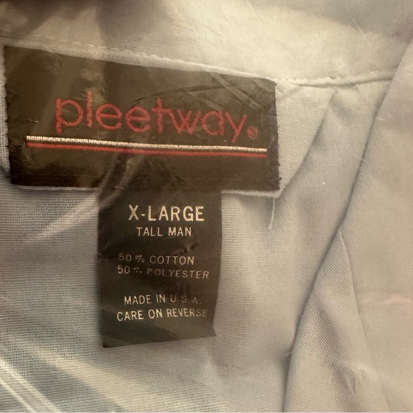 Vintage Pleetway Mens Pajama Set Shirt & Pants New In Package Mens XL Tall Man - Picture 3 of 5